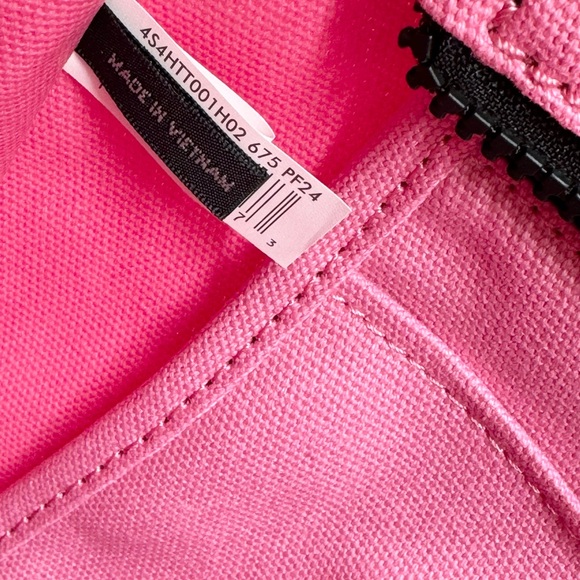 Marc Jacobs Pink Canvas Tote Bag - Picture 6 of 14